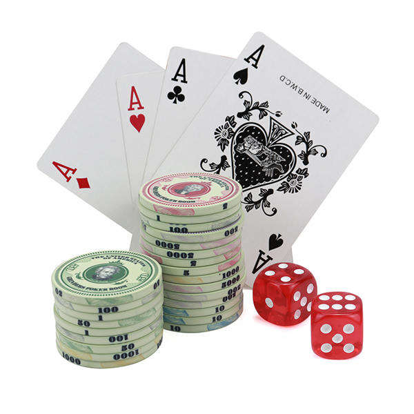 CMC062 fábrica profesional personalizada 10g fichas de póker de cerámica sello caliente diseño de dólar personalizable para productos de entretenimiento de Casino